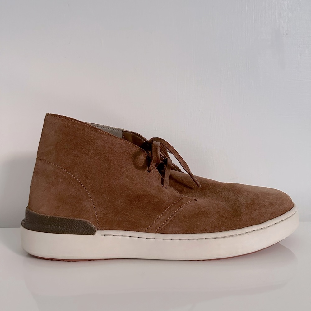 Clarks Men's CourtLite DBT Cognac Suede 26165551 Size 10 Boots Desert Boots - Picture 2 of 9